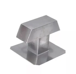 Aircoexit Dakdoorvoer aluminium DUO 120 mm