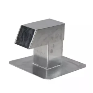 Aircoexit Dakdoorvoer aluminium SINGLE 120 mm