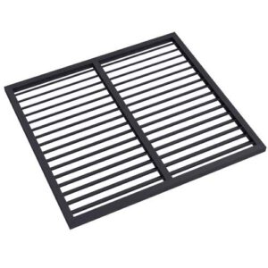 Evolar Evo-Louvre achterplaat Large houtskool grijs 1100 x 1200 mm