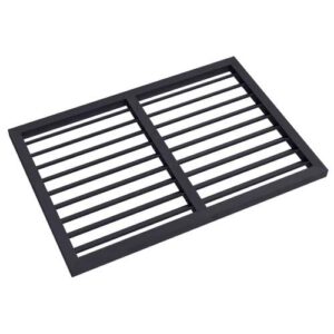 Evolar Evo-Louvre achterplaat Small houtskool grijs 700 x 1000 mm