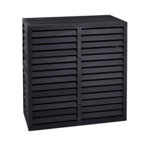 Evolar Evo-cover omkasting Large houtlook houtskool grijs 1100 x 1200 x 650 mm