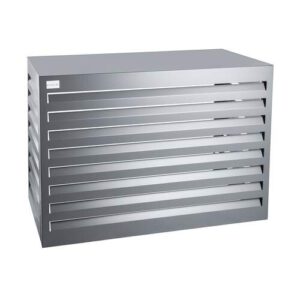Evolar Evo-cover omkasting Large licht antraciet aluminium gepoedercoat 1100 x 1200 x 650 mm