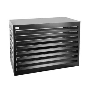 Evolar Evo-cover omkasting Medium zwart aluminium gepoedercoat 800 x 1100 x 550 mm
