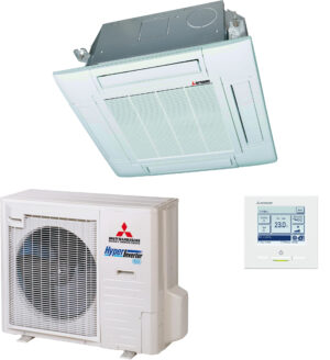 FDT 100 VH cassette binnendeel 10 KW (CASSETTEUNITS) 90x90 binnendeel