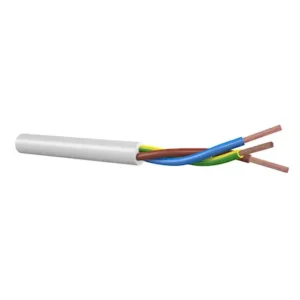 Huishoudkabel Eca Wit - 4x1,00mm² - 3m
