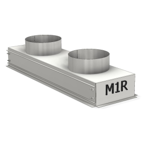 LG retour/aanzuig plenum M1-R 2x200mm