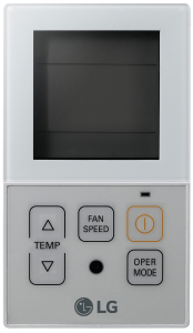 PQRCVCL0QW LG Eenvoudige Bediening met Mode Knop Wit