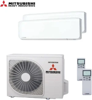 SCM 40 ZS-W met 2x SRK 20 ZS-WF 2 aansluitingen