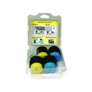 Soleco trilling­dempers set geel (set à 4 stuks) 50-80 KG
