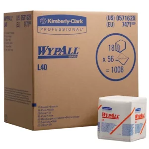 Wypall L40 poetsdoek 1 laags (1 doos a 18 pak x 56 doeken)